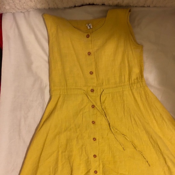 Simple,plain yellow dress! Worn only once